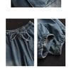 Dames Haren Jeans Løse Lantern Bukser Nye Elastiske Reddik Hverdagsbukser