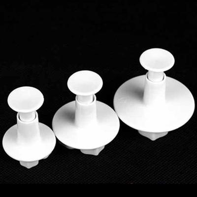 3Pcs Hydrangea Fondant Cake Decorating Sugarcraft Plunger Cutter Flower Mold