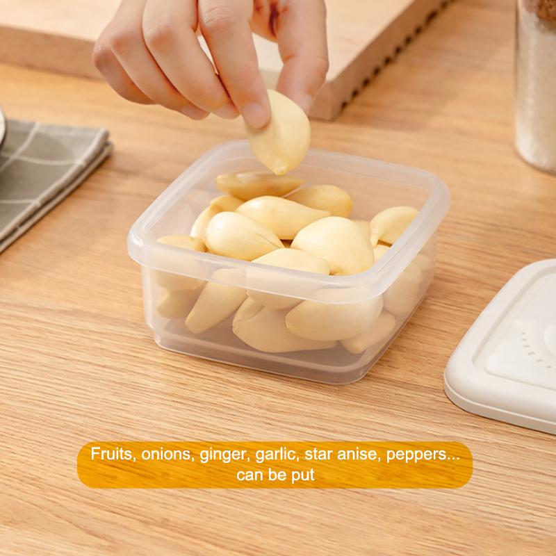 1Pcs Butter Cheese Storage Box Cheese Box Refrigerator Kitchen Fruit Vegetable Fresh-Keeping Organizer Storage Box Kitchen Tool