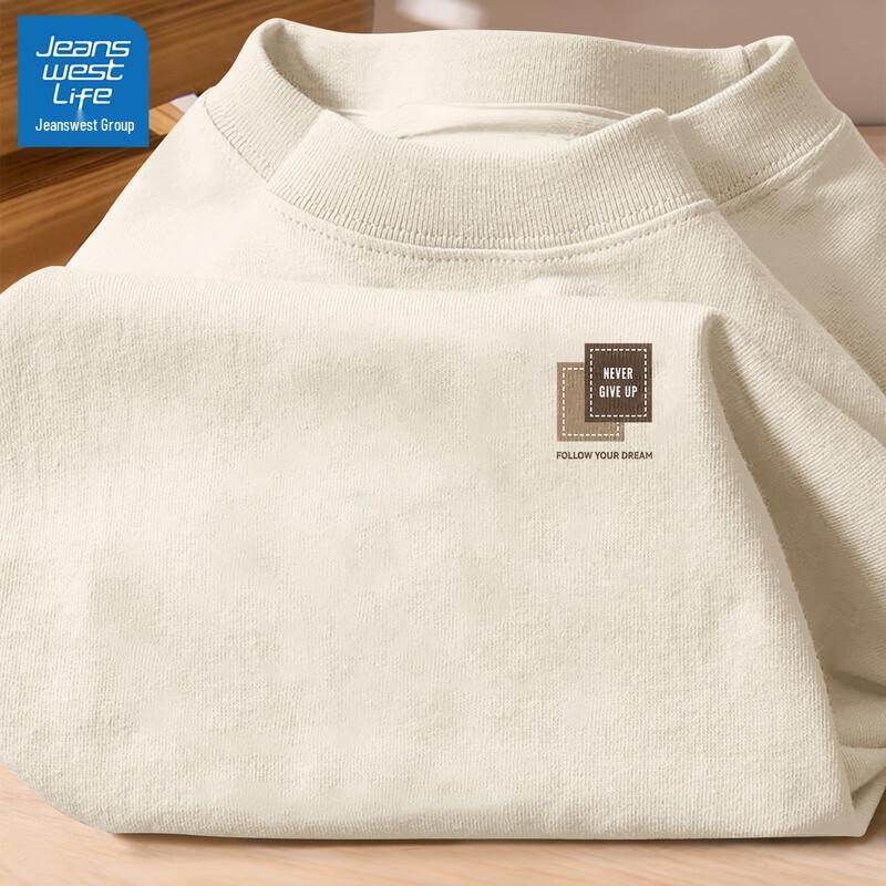 

JEANSWEST LIFE Men s Pure Cotton Long Sleeve T-Shirt M