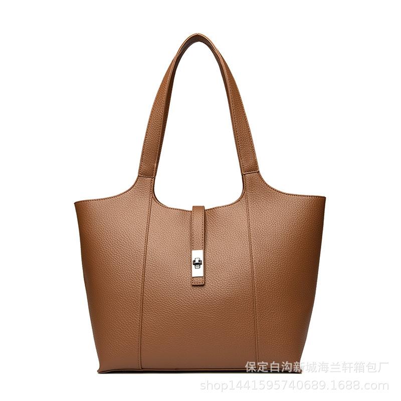 Dámská taška, Jednoramenná crossbody taška s velkou kapacitou, Luxusní nákupní košík Tote taška
