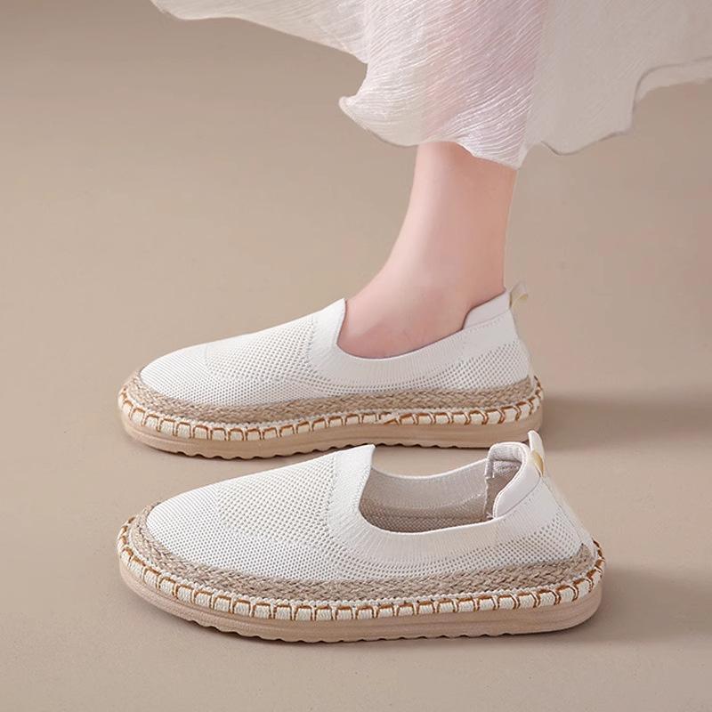 Fashion Autumn Women's Casual Shoes Mesh Breathable Comfortable Non Slip Fashion Flat Shoes Platform Outdoor Walking Shoes Zapatos Mujer