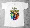 Pokemon Pikachu 011 Childrens/Kids Adult T Shirts/t-shirts