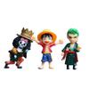 Ultra-Mini One Piece Figurines: Luffy, Chopper, Nami, Zoro Blind Box for DIY Decoration