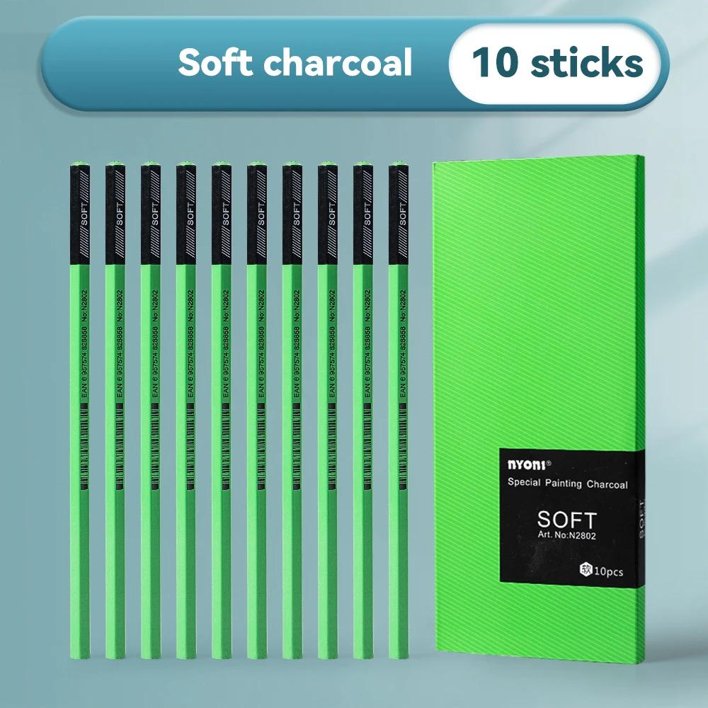 Professional Charcoal Graphite Sketch Pencil Set EX-Soft Medium Hard Pencils for Artists School Office Drawing Sketching Shading