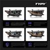LED Projector Xenon Headlight Assembly for 12-14 Toyota Highlander with DRL and Flowing Light