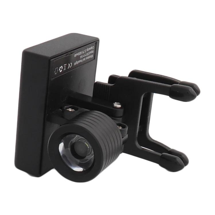 Integrated LED Dental Headlamp with Filter – Ultra-Bright, Wireless, Clip-On, Four-Level Adjustable Brightness