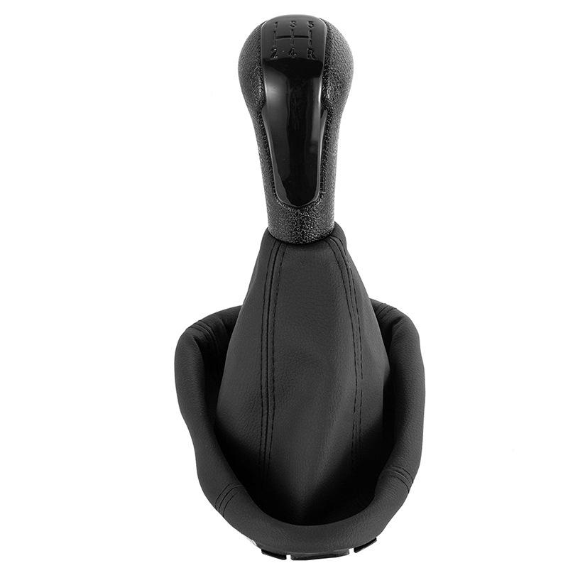 5-Speed Manual Integrated Gear Shift Knob & Dust Boot for Chevrolet - Transmission Lever, Durable Car Cockpit Interior Accessory