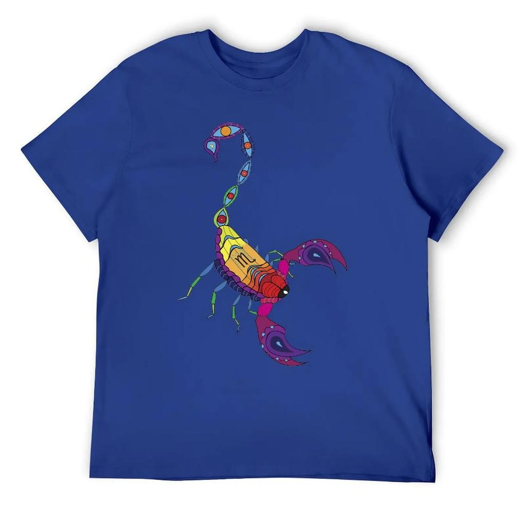 Scorpio Twelve Contellation (5) T-shirts Funny T-shirt Crewneck Campaign  Humor Graphic Leisure Eur Size