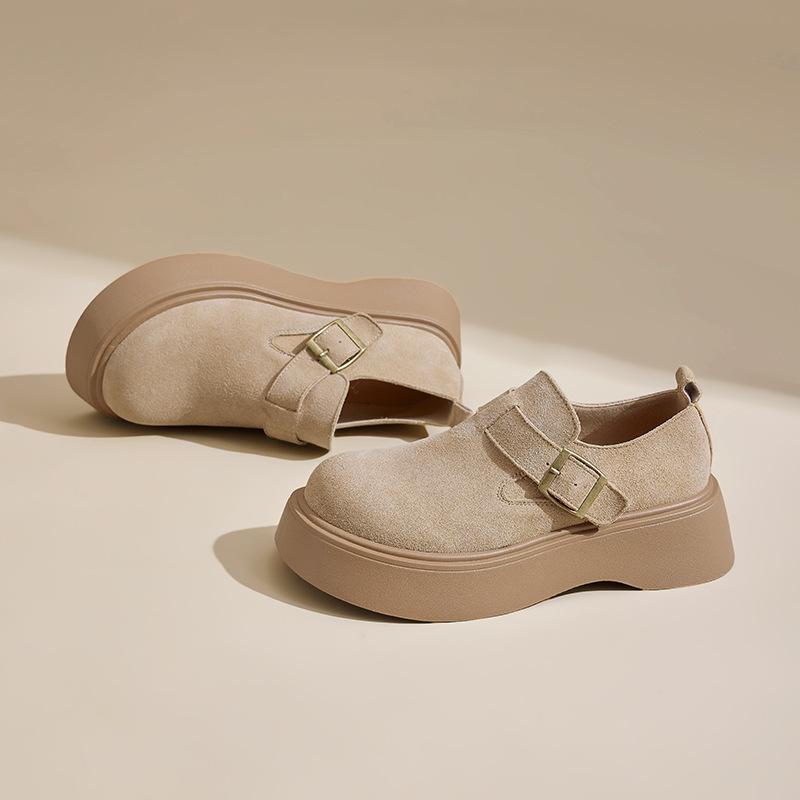 Augustus Deng Birkenstocks women's new 2025 spring and summer thick-soled small all-inclusive soft-soled one-pedal single shoes