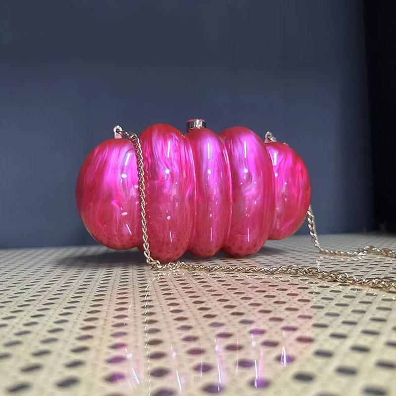 Prom New Chain Crossbody Evening Bag Acrylic Banquet Wedding Party Clutch Shoulder Women's Wallet Designer Luxury Bag Handbags