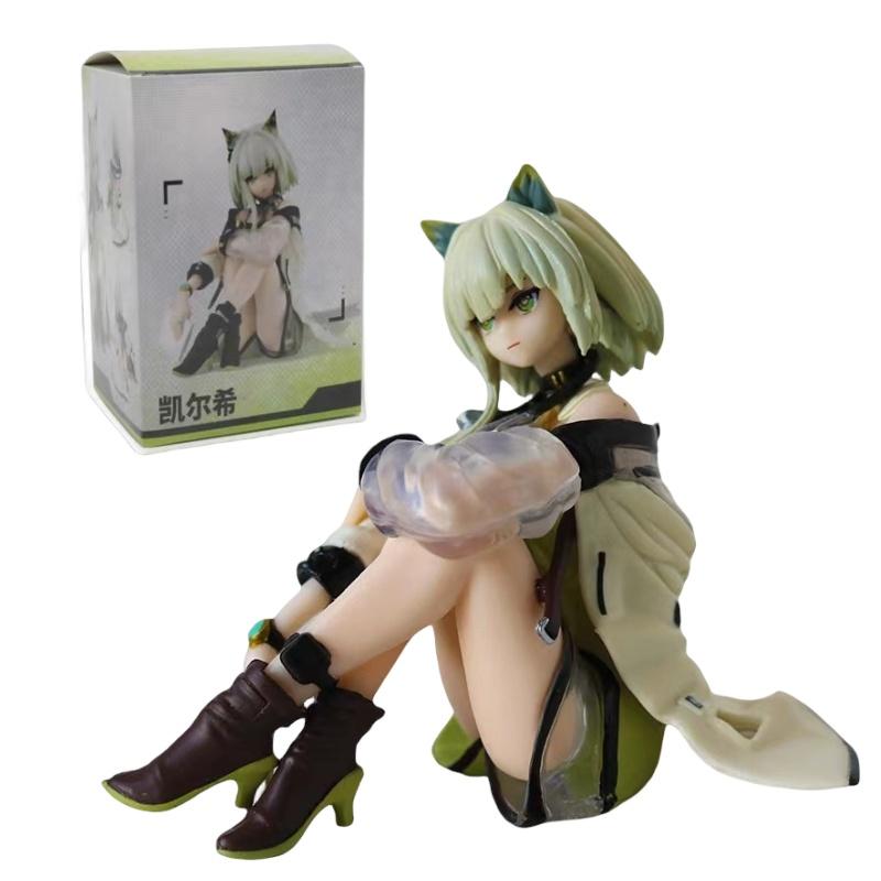 Arknights Kal tsit Energy Connect Sitting Position Instant Noodle Model Figure