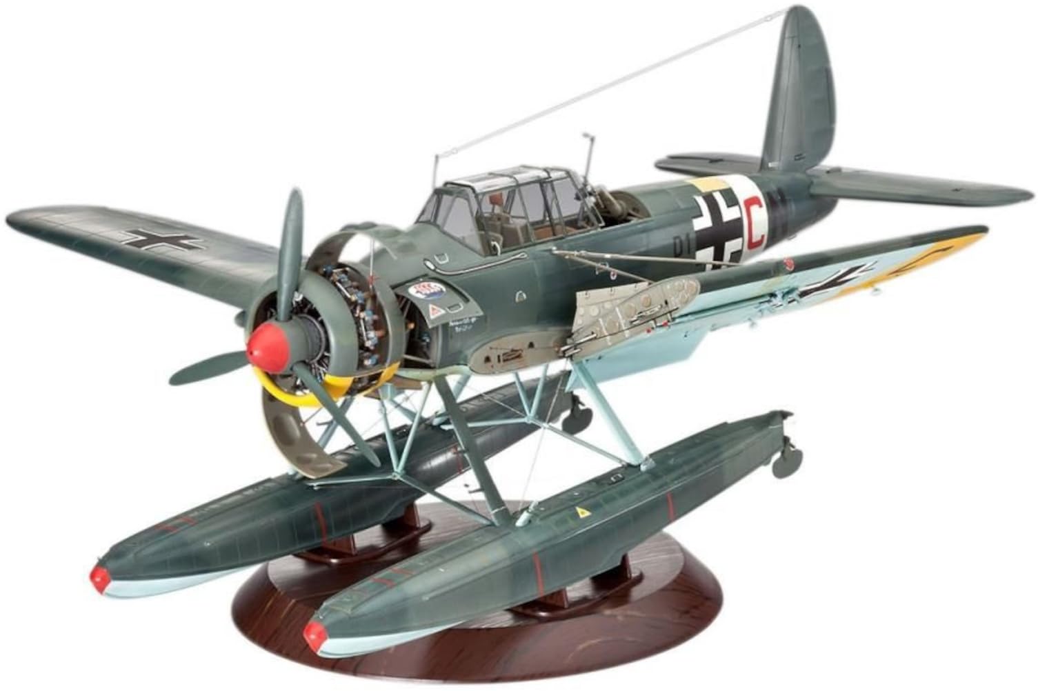 Revell German Arado Seaplane Plastic Model Kit 03787 1/32 Ar196A-3 (Airplane)