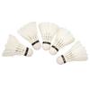 5pcs LED Badminton Shuttlecocks Dark Night Glow Birdies Lighting Switch Control Elastic Goose Feather Lighting Shuttlecocks