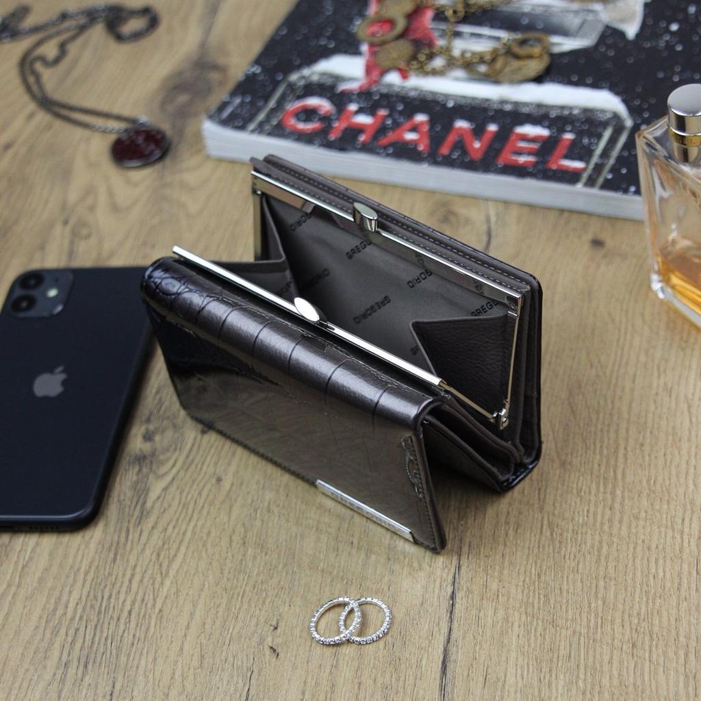 Leder Damen Geldbörse Gregorio BC-108