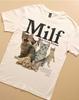 Summer Trendy Street Short Sleeved T-Shirt Cute Cartoon Printed  Pattern Fun Versatile Casual Basic Top Clothing Loose T-Shirt