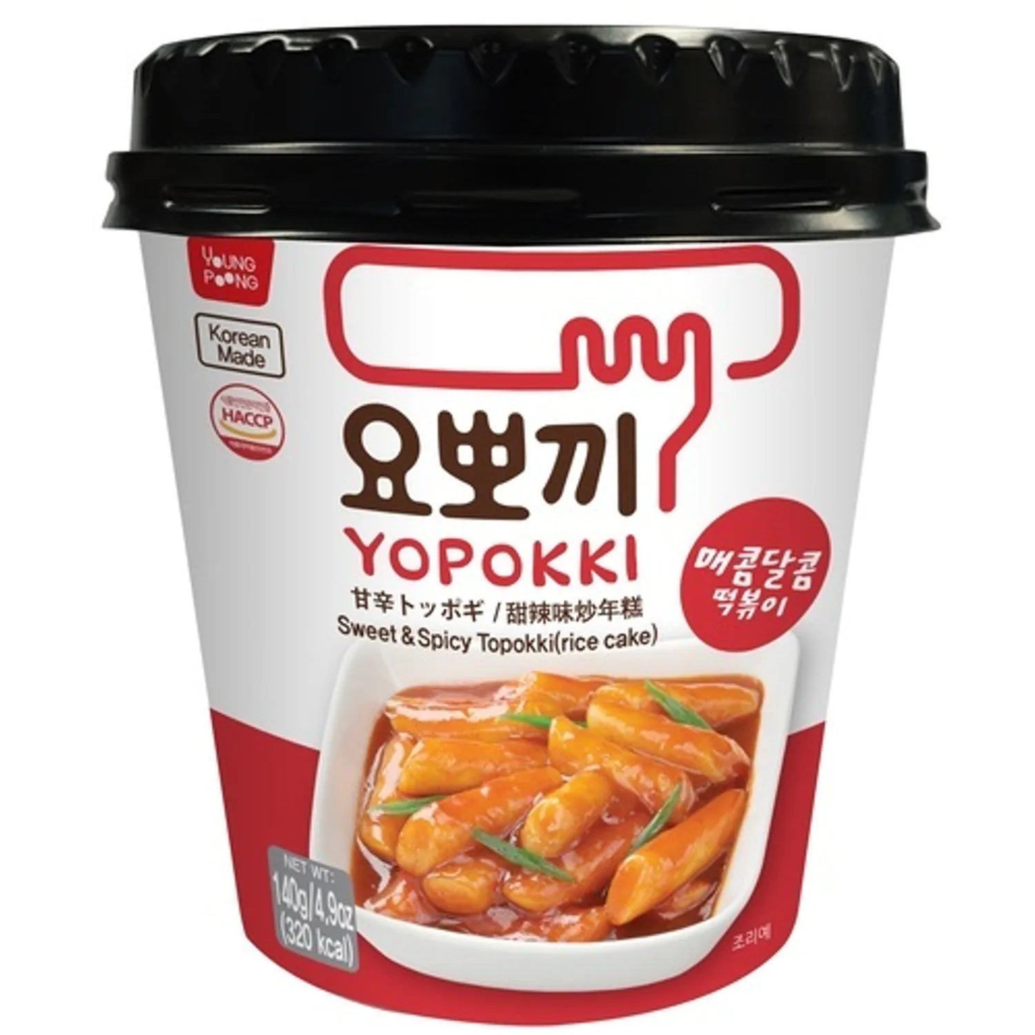 YOPOKKI Topokki #Sweet & Spicy 140g 140g