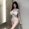 Sex underwear sexy pure desire hot onesie passion free perspective temptation open file qqny small chest bed