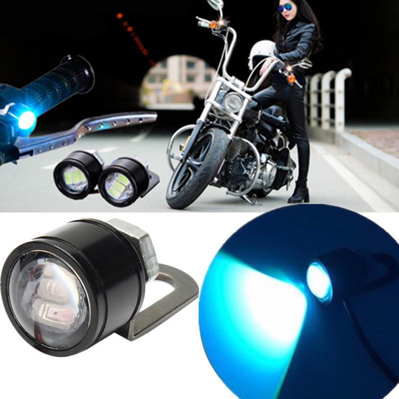 Bus Trailer Motorcycle 5pcs Round Amber White red Light Safety Warning Motorcycle Universal Reflector License Plate Truck