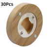 1/5/10/30Pcs Beer Bottle Opener Portable Round Shape Bamboo Opener Fridge Magnet Bar Beverages Gadgets Wedding Home Party Tools