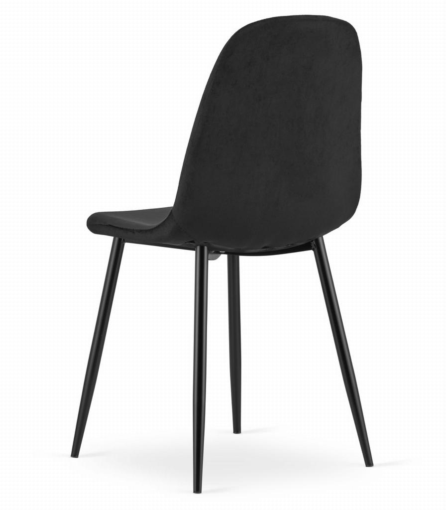 COMO chair - black velvet x 3