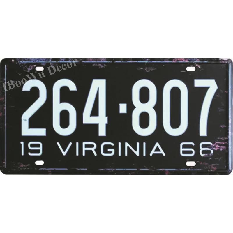 Popular City Plate Poster Vintage Wall Decor Worldwide Canada/London/Brazil Metal Tin Sign Plaques Poster 15x30cm