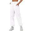 Women Loose Casual Sweatpants High Waist Solid Color Jogging Pants