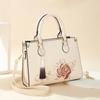 Lady mother handbag messenger 2025 new high-end Chinese style embroidery middle-aged wedding bag large capacity