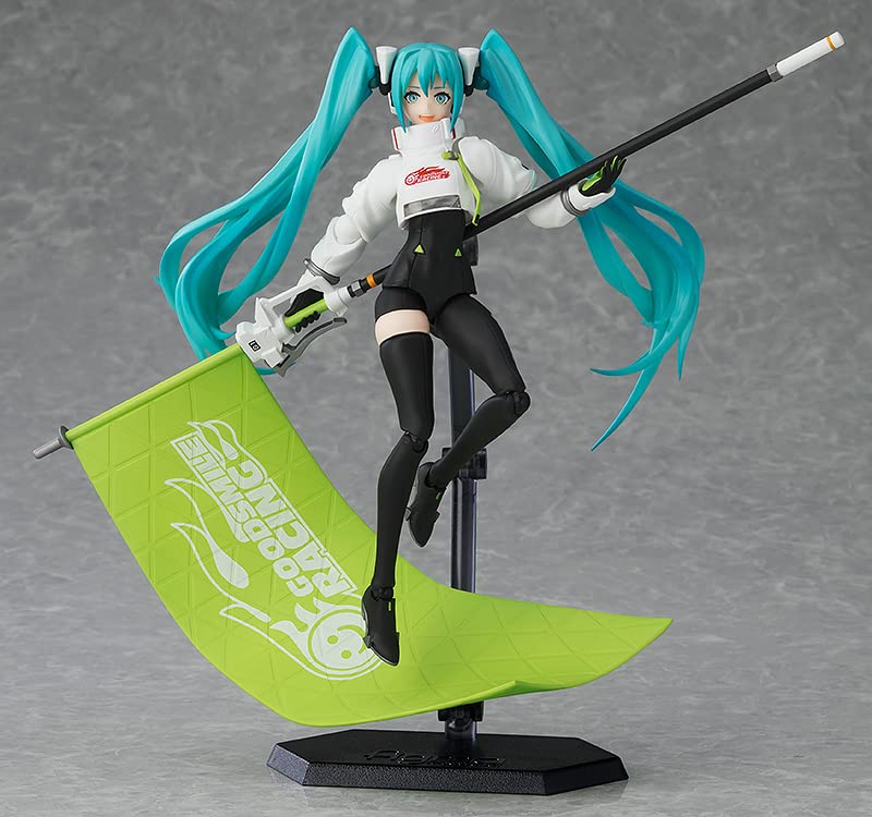 figma Hatsune Miku GT Project Racing Miku 2022 plastic painted movable figure ver. Non-scale