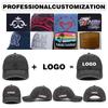 Sporty Common Blank Washed Unstructured Low Profile Dad Hat Custom Logo Cotton Plain Strapback Vintage Baseball Cap