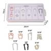 70Pcs,Swordfish 61280 Fuel Line Retainer Clip Assortment For Ford Car Accessory