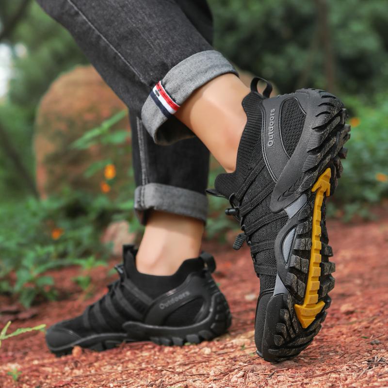 Atmungsaktive Sport-Freizeitschuhe Herren Große Größen 35-46 Abriebfeste Unisex Flusswander-Sneaker Rutschfeste Wander-Camping-Schuhe