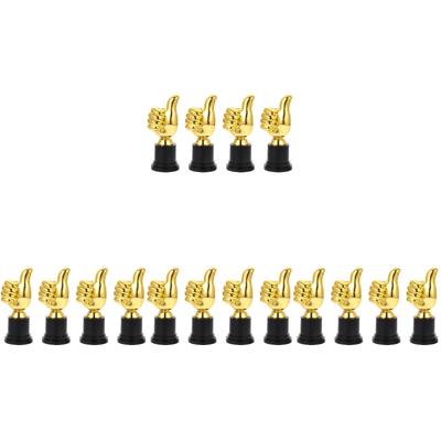 LIOOBO Como Troféus, Troféus de Vencedor, Taças de Vencedor, Prêmios, Celebrações, Crianças, Torneios Esportivos, Prêmios Divertidos, Festas, Conjunto de 16, Dourado