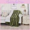 Ultrasoft Polyester Plush Blanket For Daily Use With Warmth And Durability