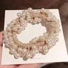 Elegant Pearl Hair Ties Beads Girls Scrunchies Rubber Bands Ponytail Holders