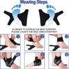 Leeonz Ankle Support for Men & Women, Compression Ankle Brace with Adjustable Strap, Sports Injury Recovery, Ligament Support, Pain Relief Guard