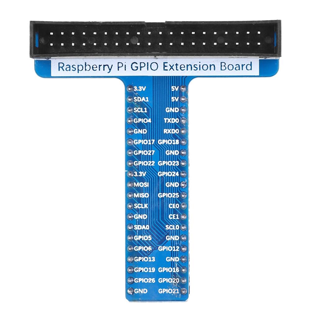 2Pcs 2x20p 40Pin T Type GPIO Expansion Board Accessories Fit for Raspberry Pi 1b 2B 3B