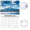 2026 Wall Calendar: English, Monthly, Modern Landscape Design for Office or Home.