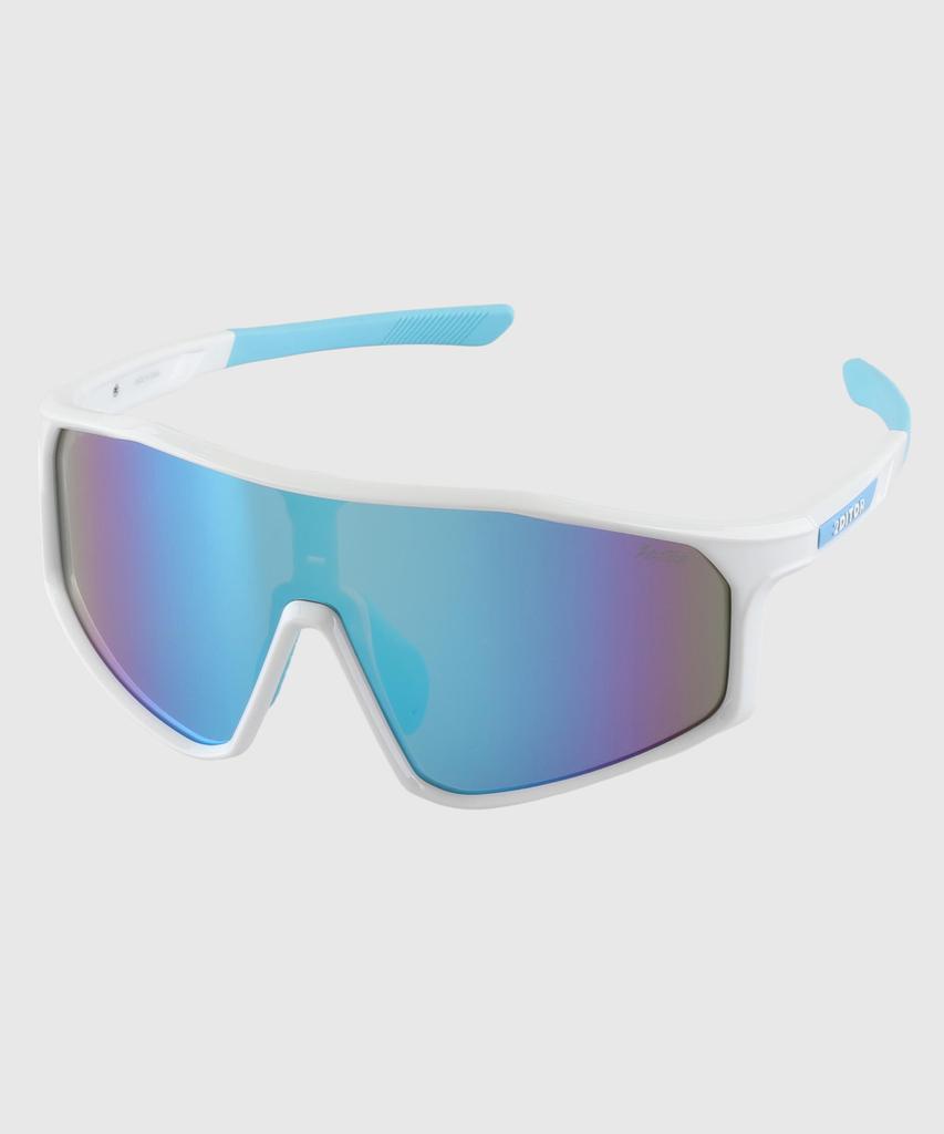Tuditeo Sports Running Goggles Iter Sunglasses C3 Blue/Frame White Blue