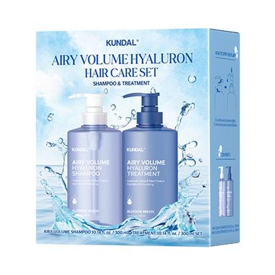 *TIMEDEAL* Airy Volume Hyaluron Edition (Shampoo 300ml + Treatment 300ml) #Blossom Breeze
