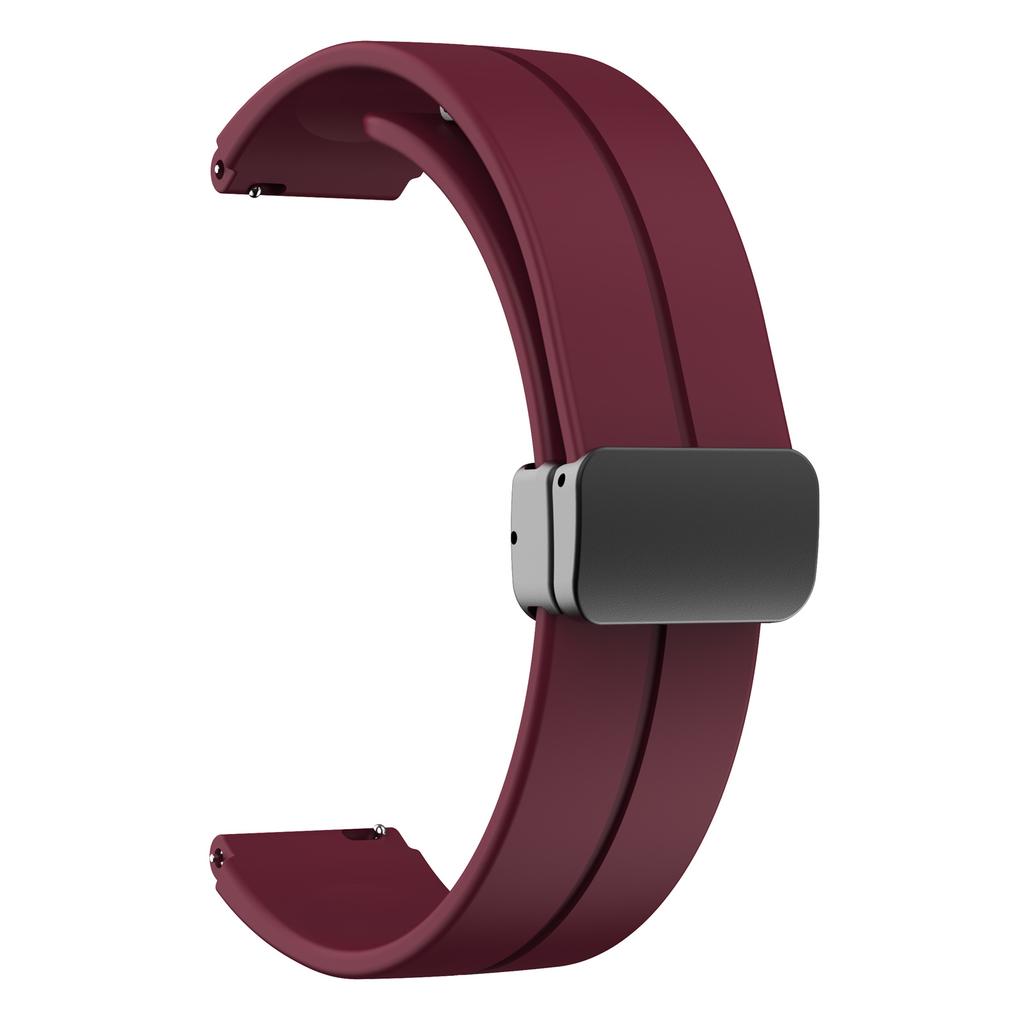 For Keep B4/Huawei Watch Fit Mini 16mm Silicone Band Replacement Watch Strap,Black Folding Buckle