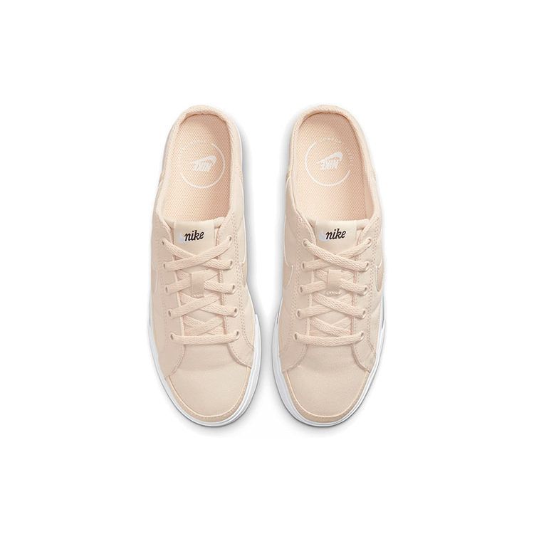 Nike Court Legacy Mule Pearl White Women Sneakers Cream Pure-Platinum DB3970-200