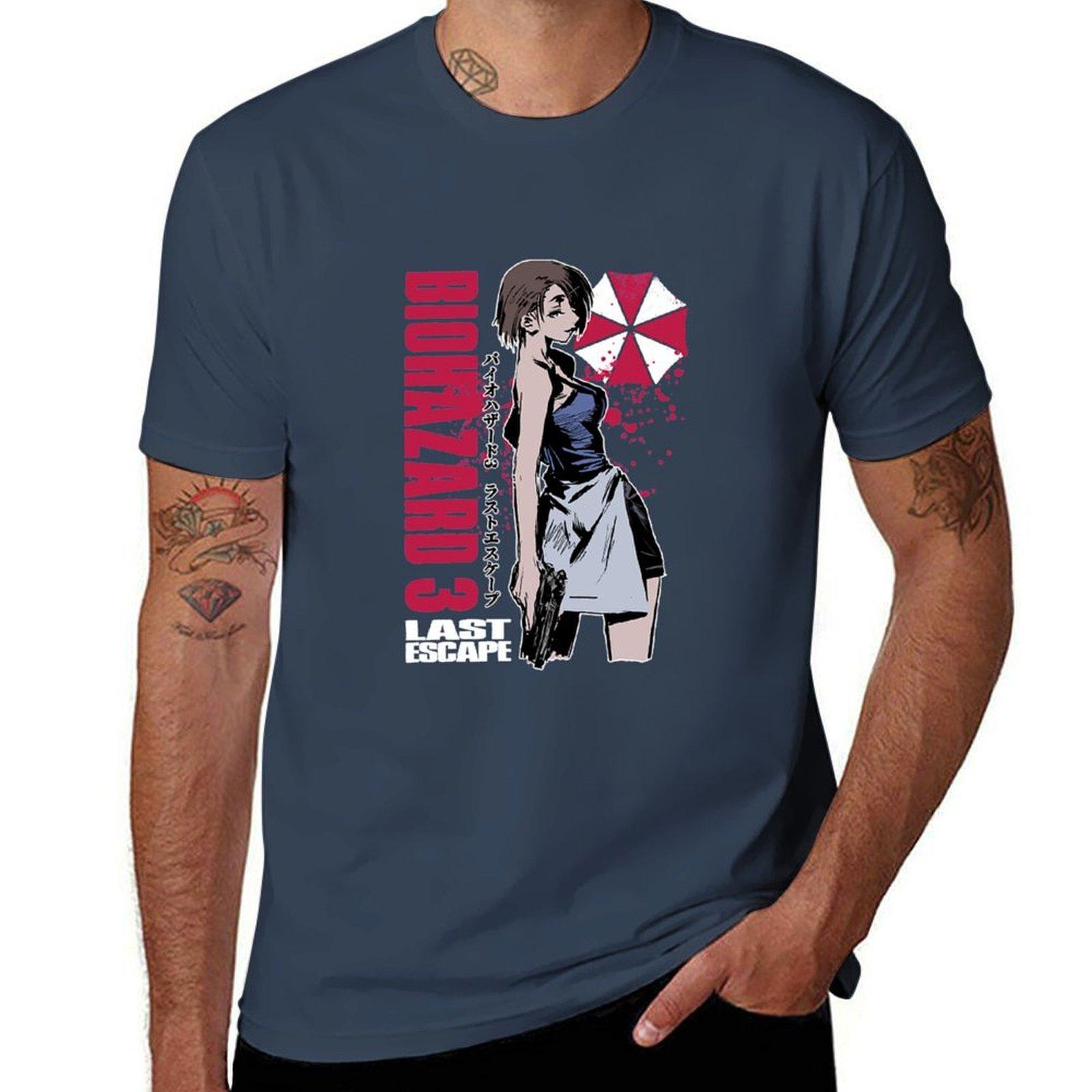 BIOHAZARD 3 TShirt Plus Size Workout Short Sleeve Top S