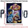 Diamond Painting Kits Lilo and Stitch Paw Patrol Pokemon Cars Home Decor Full Round Mosaic Embroidery Cross Stitch