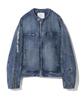 Cgp Denim Biker Jacket_Indigo