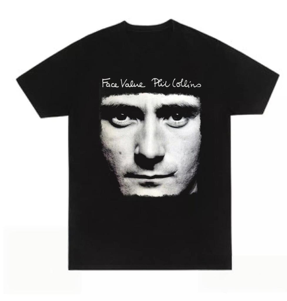 Phil Collins graphic 2026 Unisexs TShirt Unisex ONeck 100 Cotton Short Sleeve Y2k Oversized Popular Fashion Streetwear Tee