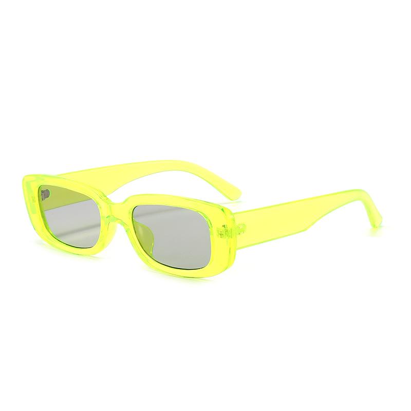 Retro Unisex Small Square Frame Sunglasses - European  American Style 95004