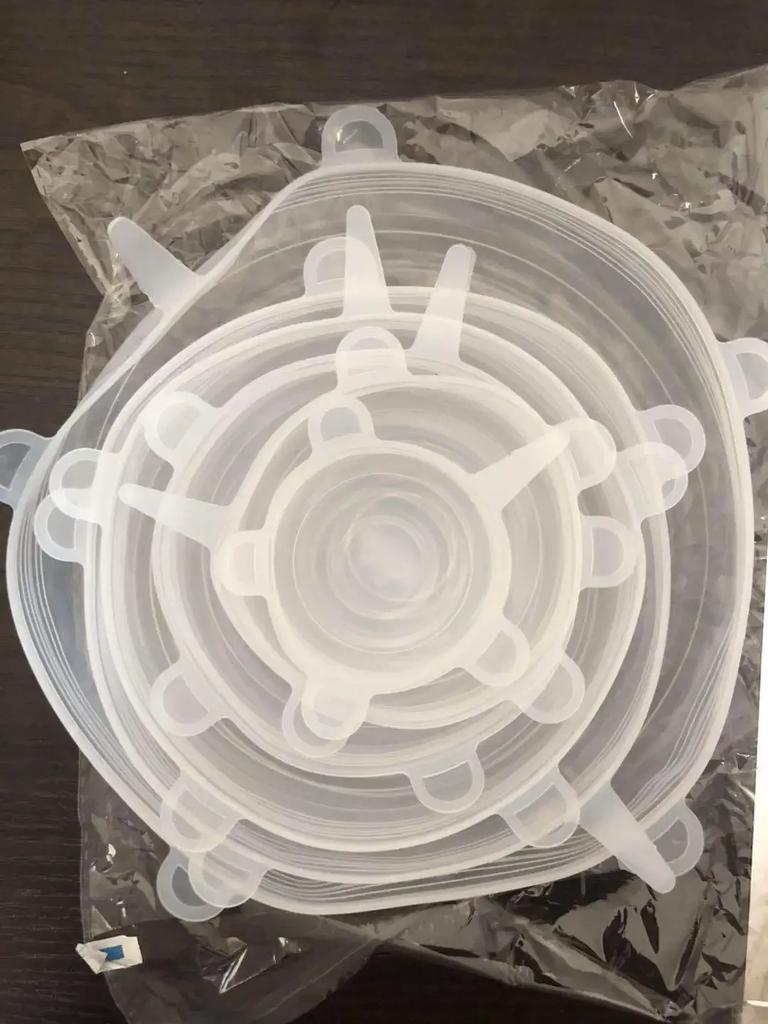 Food Cover For Kitchen Accessory Reusable Sealed Lid Package Silicone Adjustable Elastic Silicone Caps Fresh-keeping Home Garden