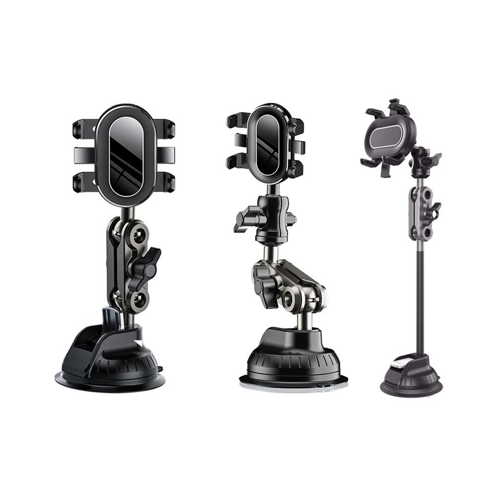 Car Phone Holder Suction cup bracket Universal Magic Arm Car Stand Phone Holder Windshield For Video Recording Vlog Shooting