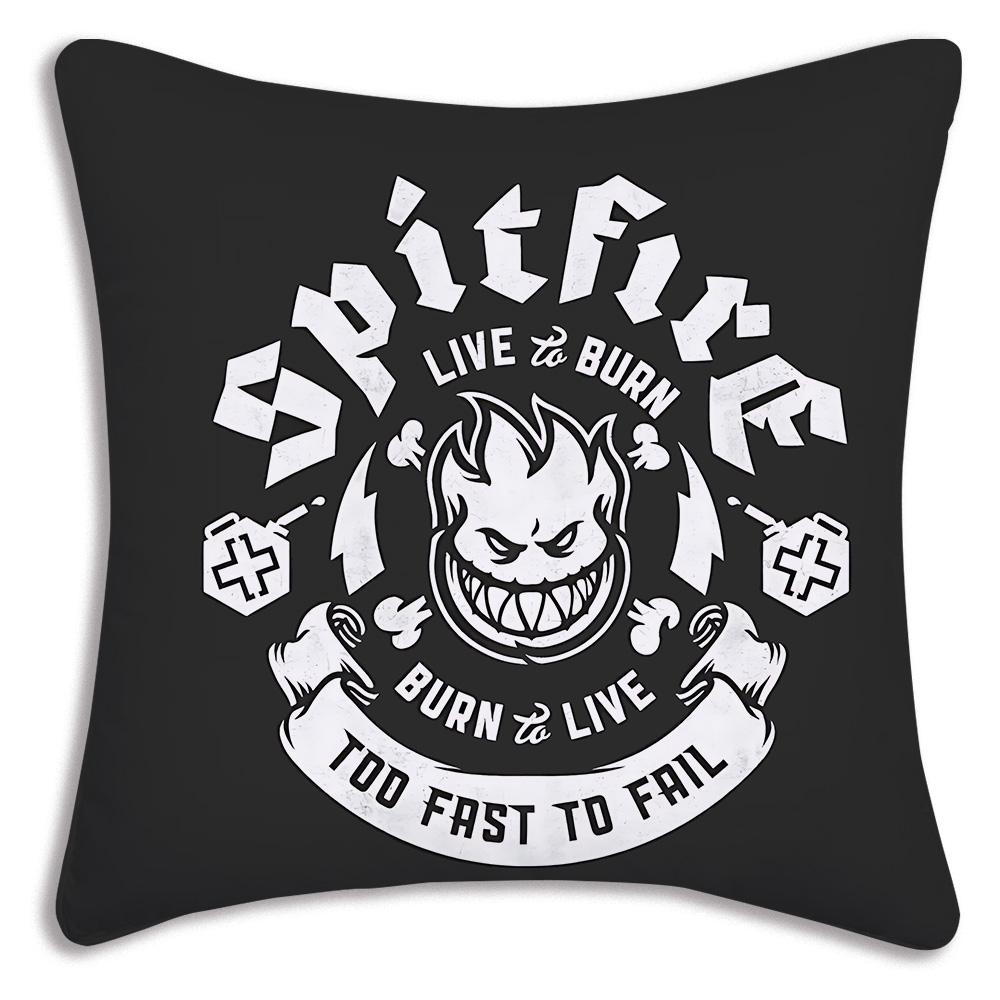 Skateboard Toys M-Machine Pillow Covers Cartoon Sofa Decorative Home Double-sided Printing Short Plush Cute Cushion Cover